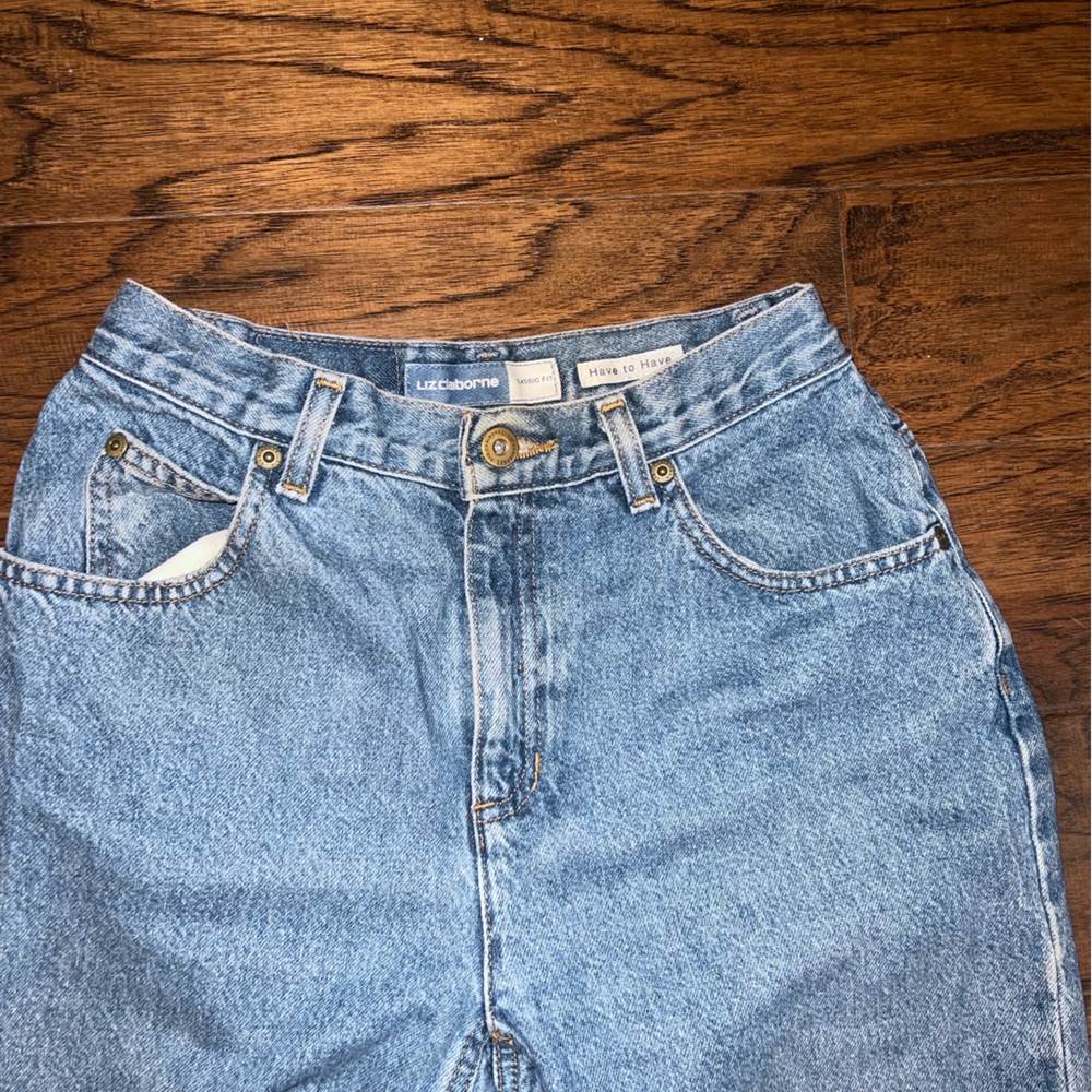High waisted mom jeans